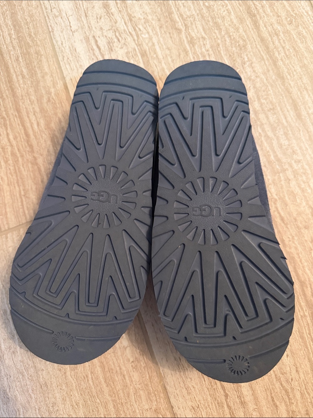 UGG Navy Blue slip-ons - Picture 3 of 3